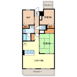 ローゼンクローネの物件間取画像